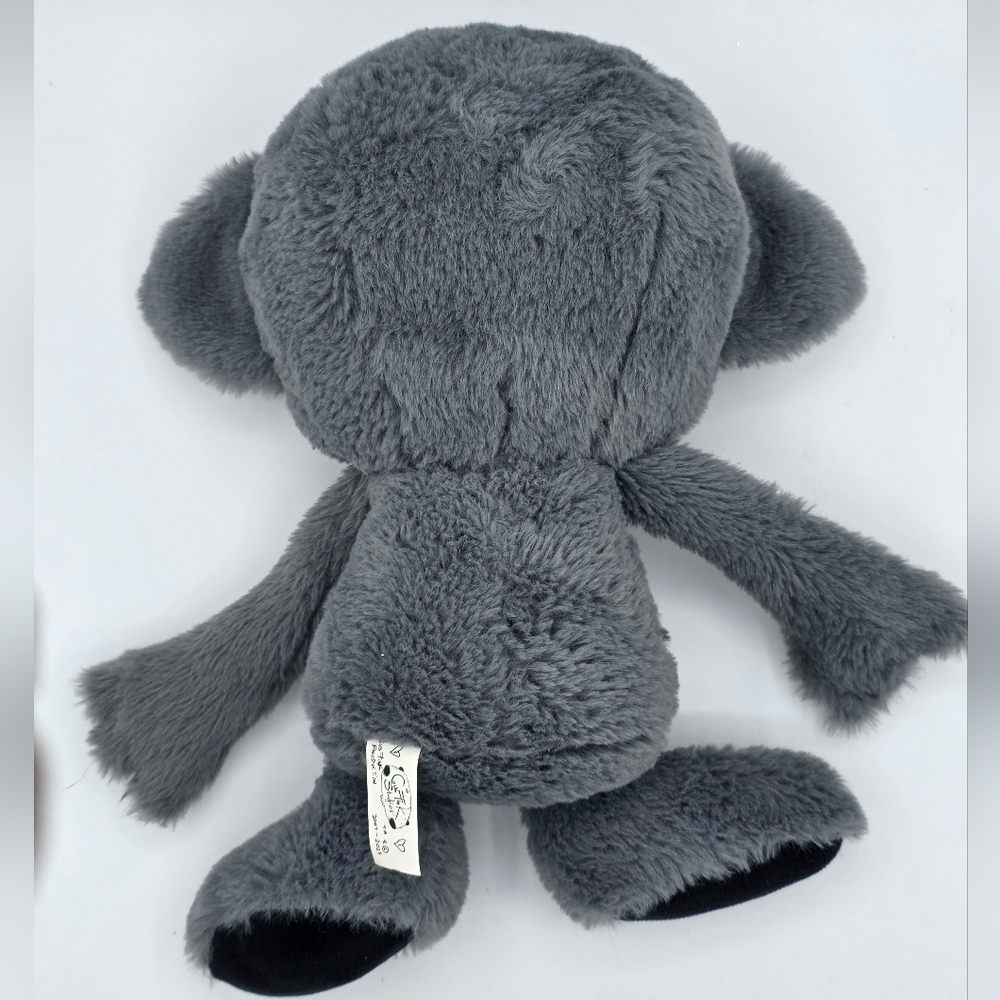 Gus Fink Gooli Plush Grey Skellbo Cat Monster - Picture 3 of 6